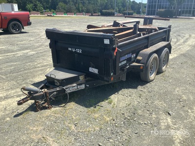 Load Trail 10 ft T/A Remorque à Benne Utilitaire