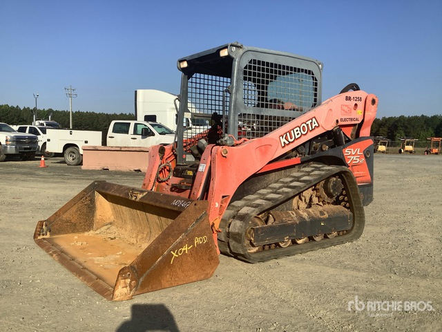 2018 Kubota SLV75-2 Compact Track Loader