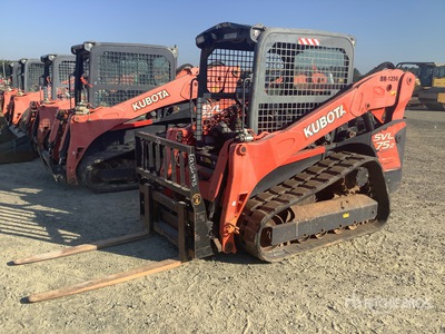 2018 Kubota SLV75-2 Compact Track Loader