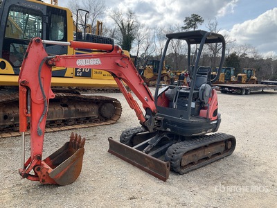 2016 Kubota U25 Mini Excavator