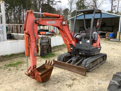 2016 Kubota U25 Mini Excavator