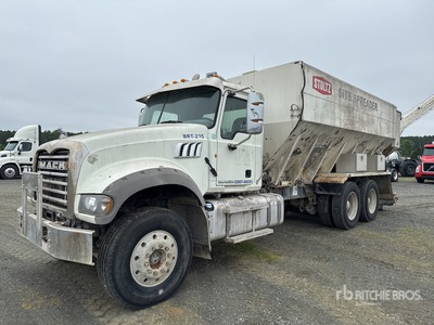 2015 Mack GU713 6x4 Soil Stabilization Spreader Truck