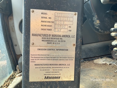 2013 Morooka MST2200VD Raupen Transporter