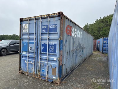40 ft High Cube Contenedor de almacenamiento