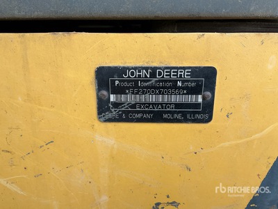 2008 John Deere 270D LC Tracked Excavator