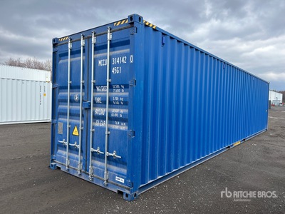 2025 40 ft High Cube Storage Container