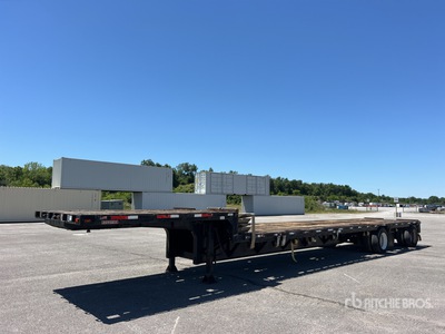 2008 Dorsey 48 ft T/A Spread Axle Single Drop Plateforme Surbaissée