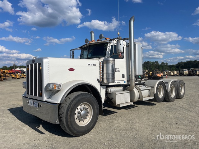 2017 Peterbilt 389 8x4 Heavy Haul Tri/A Day Cab Truck Tractor (Glider Kit)