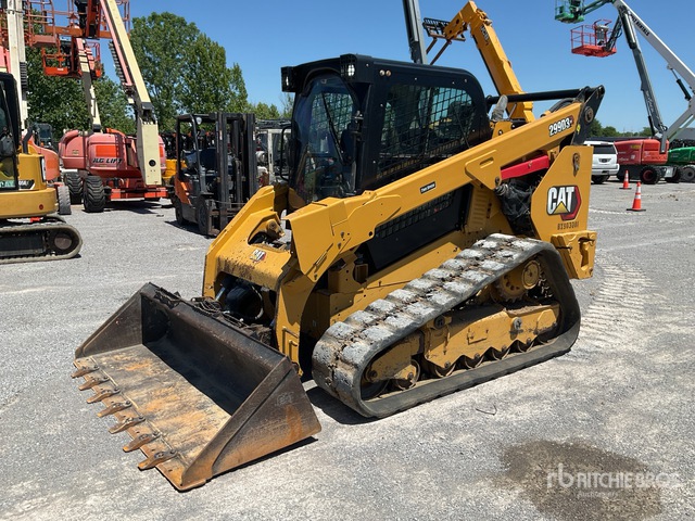 2021 Cat 299D3XE Two-Speed High Flow Compact Track Loader