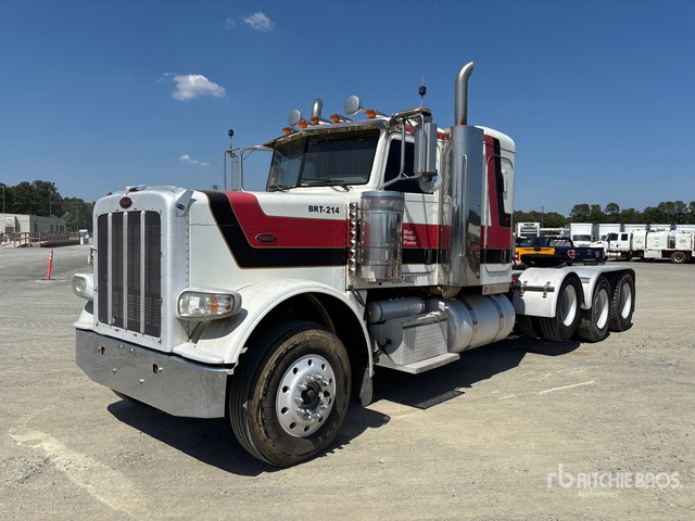 2012 Peterbilt 388 8x4 Tri/A Sleeper Truck Tractor