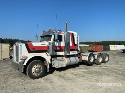 Peterbilt 388 8x4 Heavy Haul Tri/A Sleeper Truck Tractor