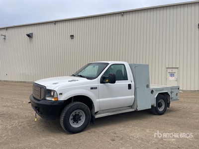 2002 Ford F-350 4x4 Camión Caja Abierta