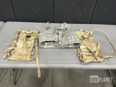 (51) Fighting Load Carriers, (14) Hydration System Carriers & Assorted Items