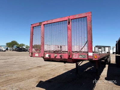 1996 Aztec 45 ft T/A Remorque à plateau
