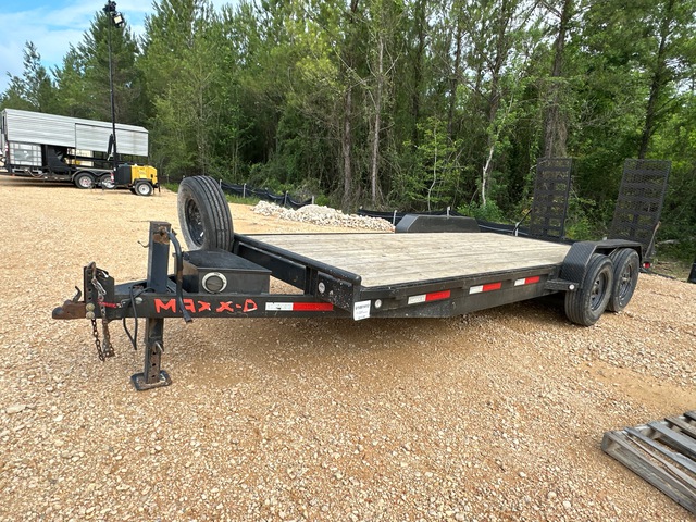 2021 MaxxD 20 ft T/A Equipment Trailer