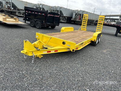 2010 Cam Superline 20 ft T/A Equipment Trailer