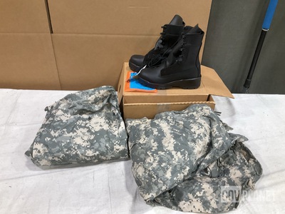 (34) Parkas, (25) Pairs of Trousers, (3) Jackets & Assorted Items