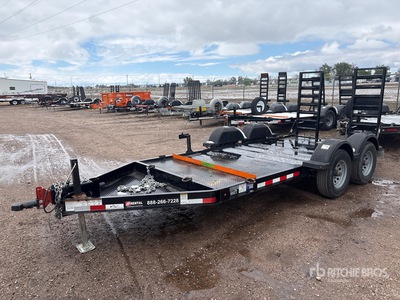 2023 Snake River 14 ft T/A Remorque pour équipement