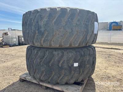 Quantity of (2) Bridgestone 37.25R35 Tires - Fits Cat 631E