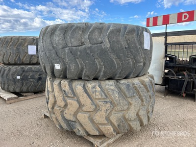 Quantity of (2) Bridgestone 37.25R35 Tires - Fits Cat 631