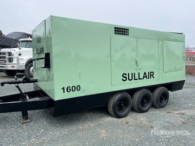 Sullair 1600 cfm Mobile Air Compressor