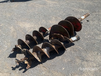 Quantity of (3) 2-12 in 1-18 in Auger Bit