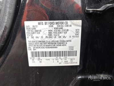 2013 Ford Edge 2WD Vehiculo todoterreno