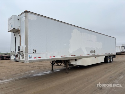 2008 Manac 53 ft x 102 in T/A Heated Gesloten aanhangwagen