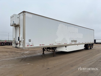 2008 Manac 53 ft x 102 in T/A Heated Gesloten aanhangwagen