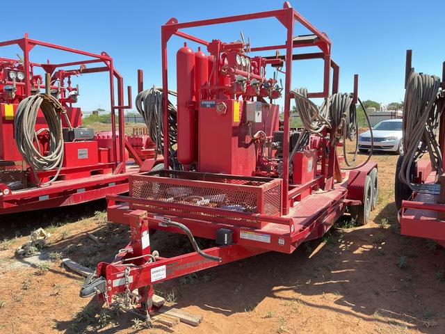 2022 Meyer Service Company 7 1/16 in 5,000 PSI 16 ft T/A Flatbed Blowout Prevention Oilfield Trailer