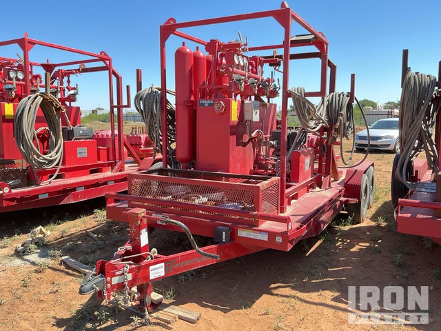 2022 Meyer Service Company 7 1/16 in 5,000 PSI 16 ft T/A Flatbed Blowout Prevention Oilfield Trailer