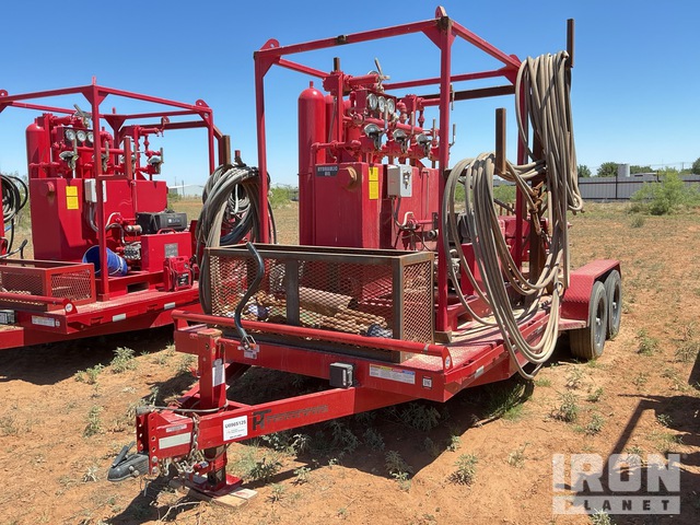 2022 Meyer Service Company 7 1/16 in 5000 PSI 16 ft T/A Flatbed Blowout Prevention Oilfield Trailer