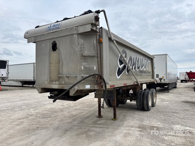 1973 Axle Equip 20 ft T/A kiep aanhangwagen