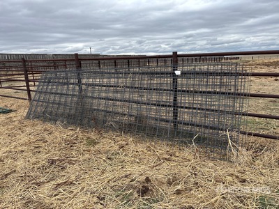 Quantity of (12) 16 ft X 4 ft Mesh Panel