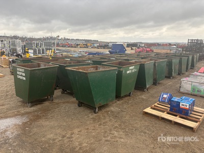 Quantity of (34) Waste Bins
