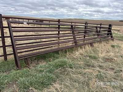 Quantity of (3) 30 ft Panel para ganado