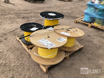 (5) Spools of Fiber Optic Cable
