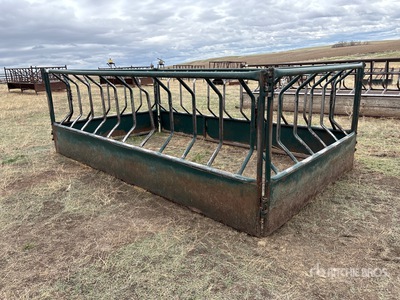 14 ft X 8 in Alimentador de ganado
