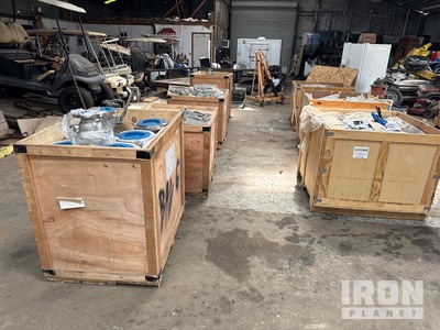 Quantity of (11) Crates of Scott Brand Scott CFA  2" SS Ball Valve -30 3" -120 6" -20 2" Butterfly Valve- 300 4" - 300 4" SS Basket strainer -10 6" -10 8" -4 ドリル/油田 その他用 (Unused)
