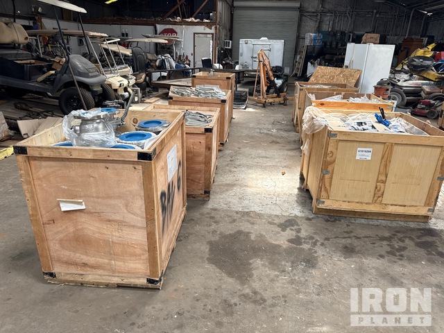 Quantity of (11) Crates of Scott Brand Scott CFA  2" SS Ball Valve -30 3" -120 6" -20 2" Butterfly Valve- 300 4" - 300 4" SS Basket strainer -10 6" -10 8" -4 Production Valve (Unused)