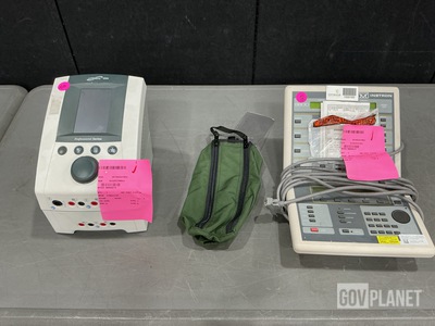 (6) IV Support Pouches, (1) Electrical Stimulation Unit & Assorted Items