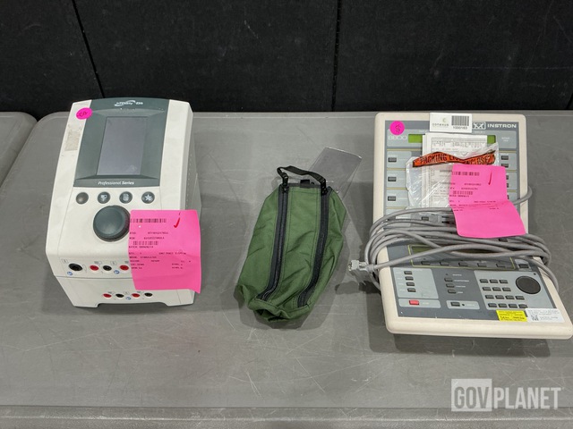 (6) IV Support Pouches, (1) Electrical Stimulation Unit & Assorted Items