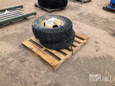 (2) Goodyear LT235/85R16 Tires w/Wheels
