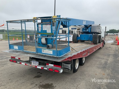 2014 Genie S-85 Dual Fuel Plataforma Elevadora Telescópica