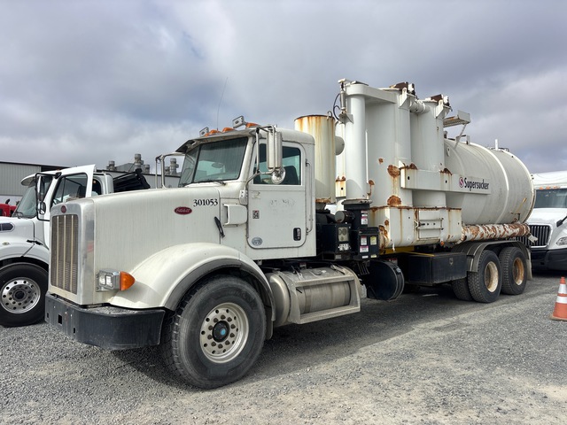 Super Products on 2013 Peterbilt 365 6x4 Vacuum Excavator Truck
