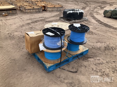 (6) Spools of Fiber Optic Cables
