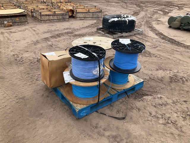 (6) Spools of Fiber Optic Cables (6) Spools of Fiber Optic Cables