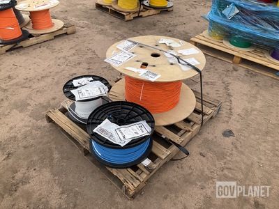 (3) Spools of Fiber Optic Cable
