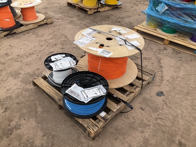 (3) Spools of Fiber Optic Cable (3) Spools of Fiber Optic Cable