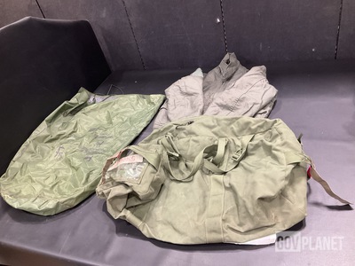 (42) Duffel Bags, (13) Barracks Bags, (9) Clothing Bags & Assorted Items
